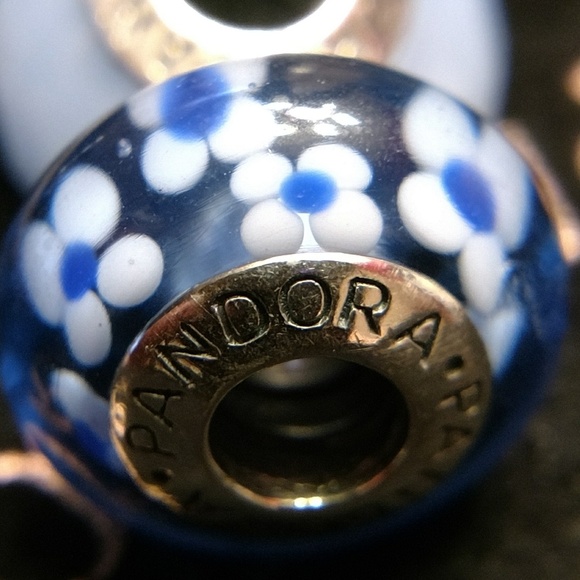Pandora Murano Glass 925 Ale charm 216 - Picture 2 of 6